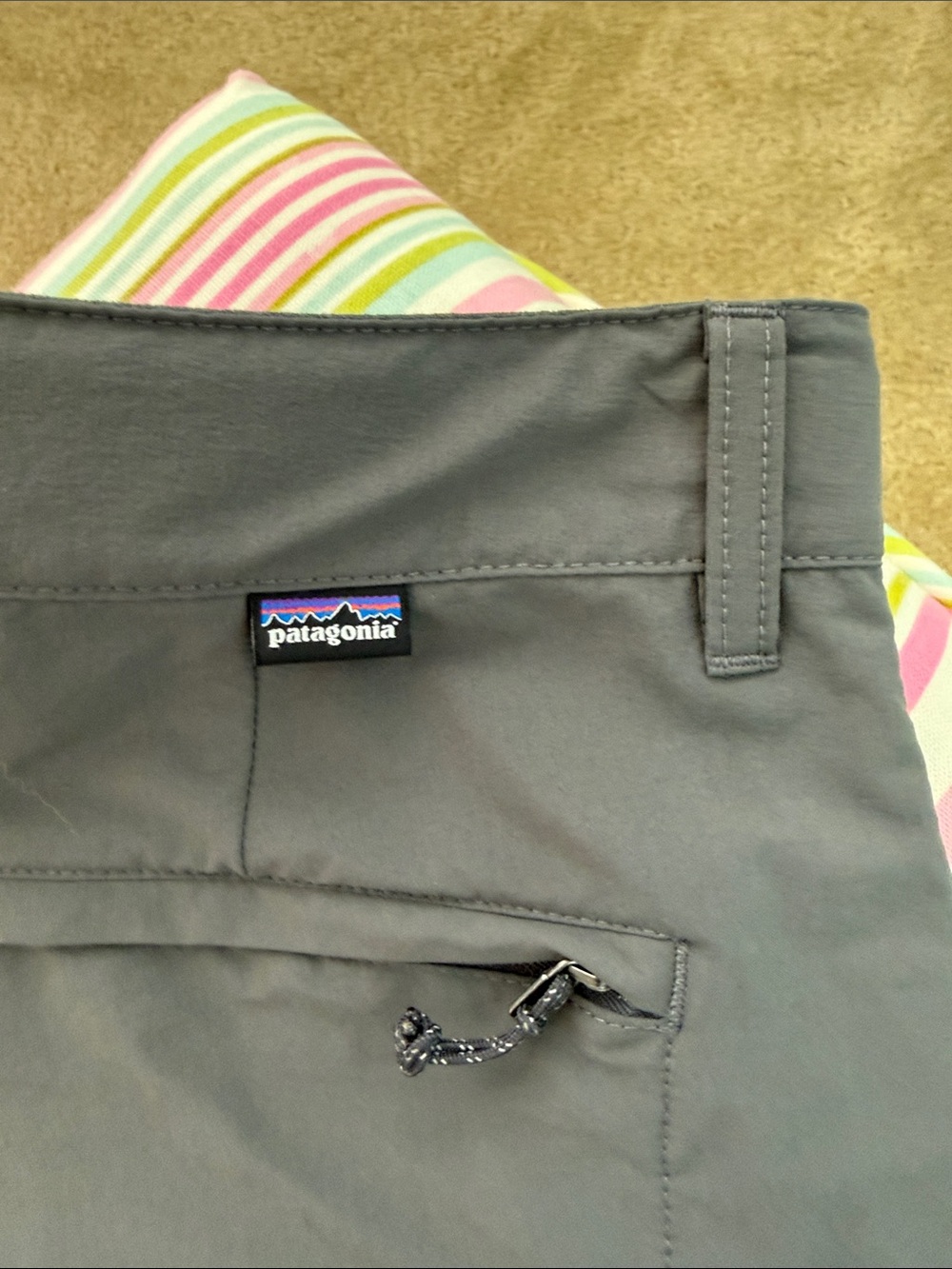Patagonia Men’s Charcoal Gray Stretch Chinos size 38 - Picture 2 of 8